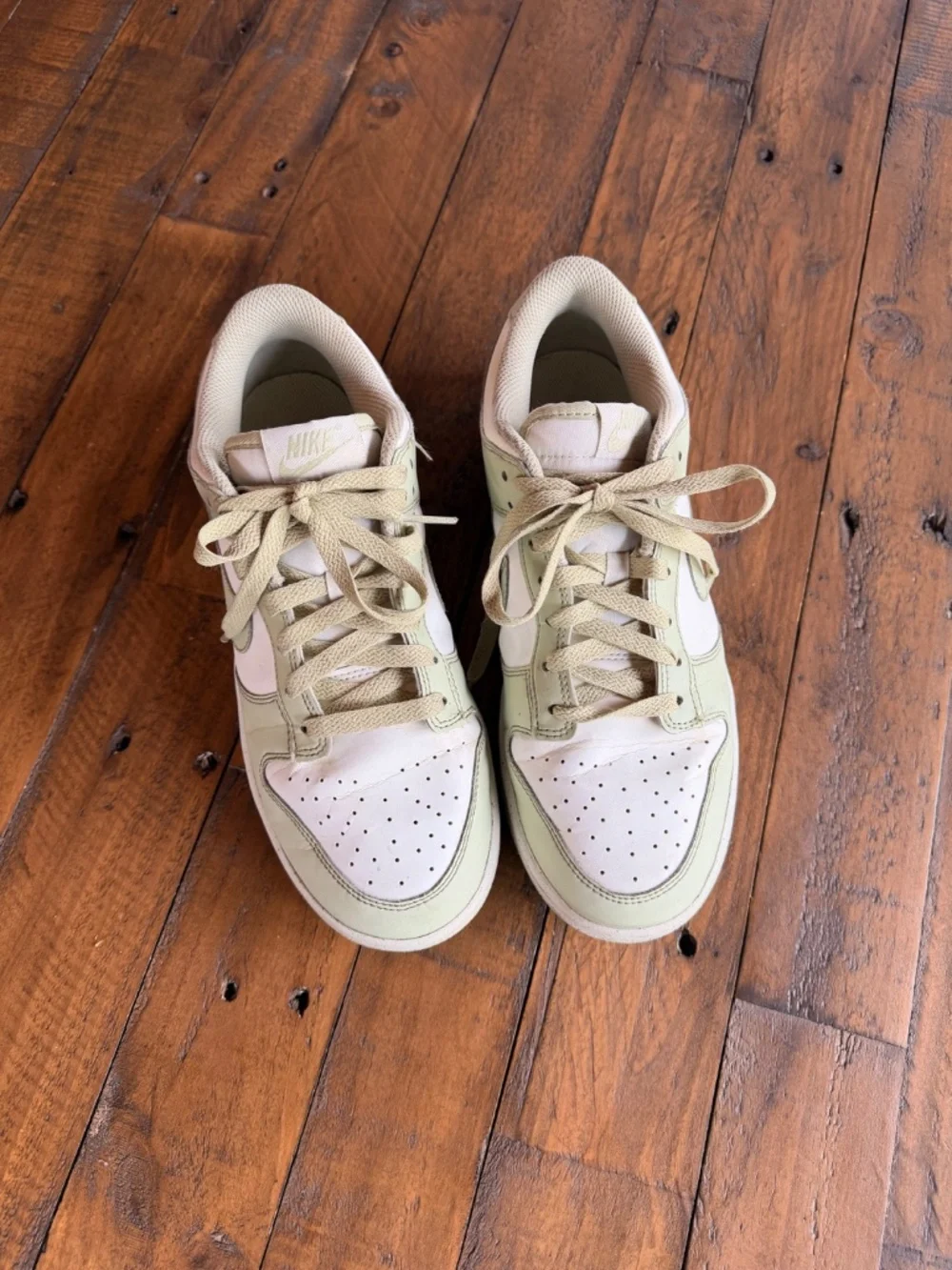 Nike Dunk Low Next Nature Olive Aura Womens Sneakers Size 9